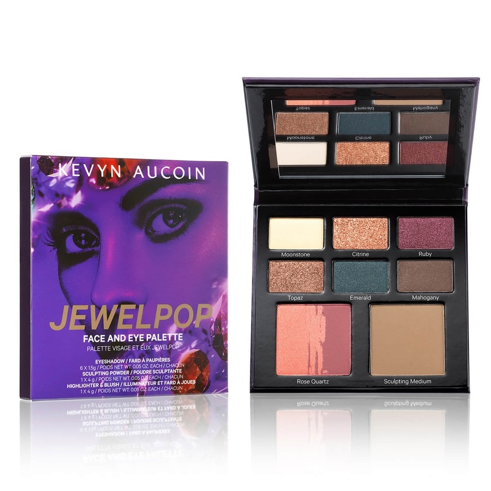 Kevyn Aucoin Jewel Pop Face & Eye Palette